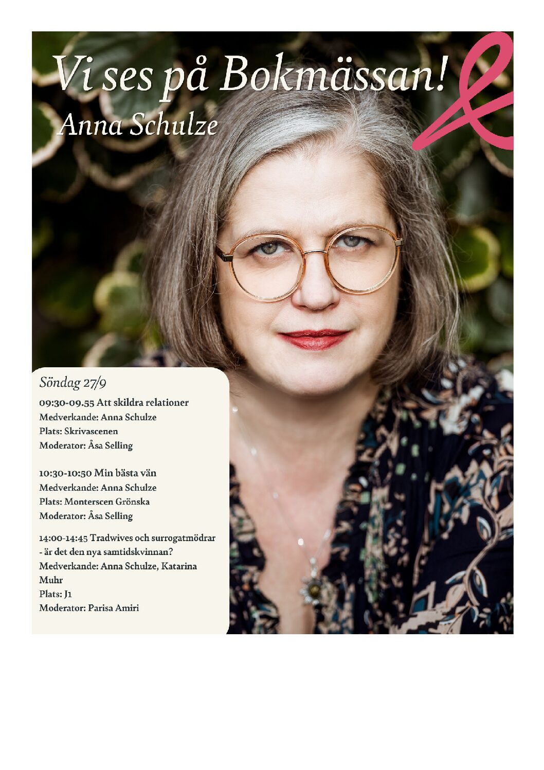 26 Bokmässan – Anna Schulze